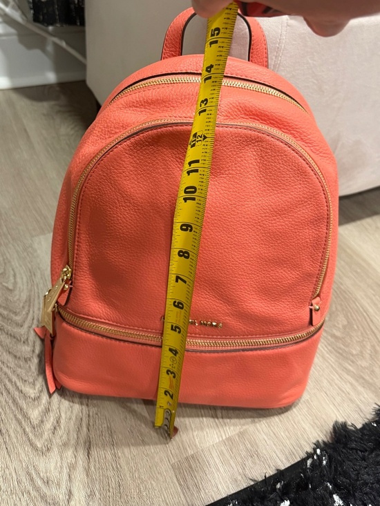 NWT 100% Authentic Michael Kors leather backpack main image 8